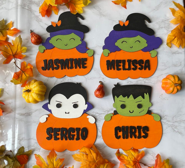 DIY Halloween Pumpkin Decorating Kits for Kids & Adults, Personalized –  Jazzy Jade Designs
