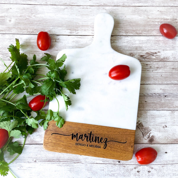 Personalized Olive Wood Cutting Board / Cheese Board – Jazzy Jade Designs