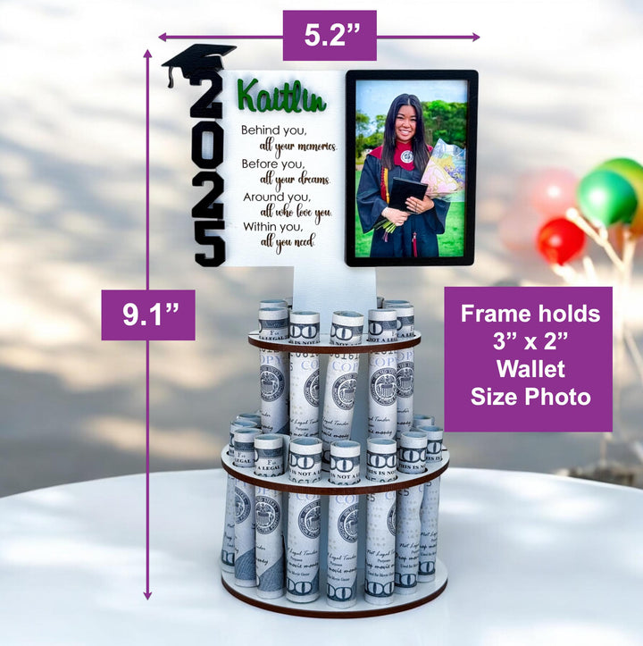 money tree for graduation party Personalized Graduation Money Holder 2025