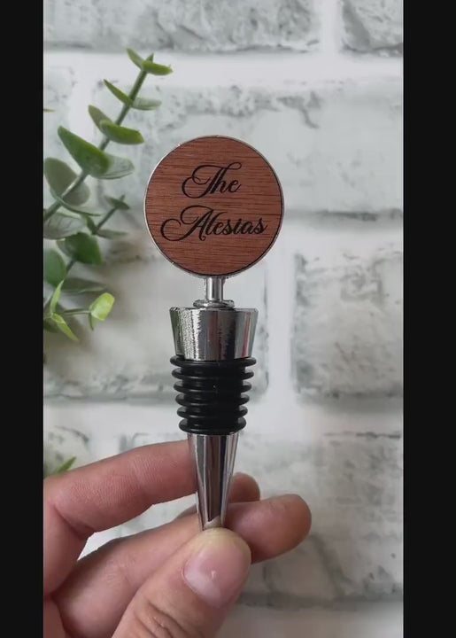 Custom engraved "Vino Before Vows" wine stopper – perfect bachelorette party favor, bridal shower gift, engagement party accessory, bride-to-be wine gift, wedding celebration keepsake