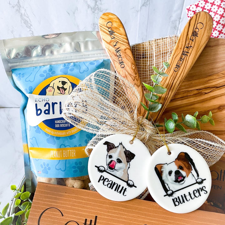 Dog Themed Custom Closing Gift Basket