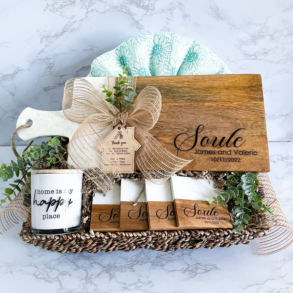 Housewarming Gift Basket Idea for Newly Weds — Avery Carrier