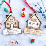 Celebrate the purchase of your new home this holiday season with a new home Christmas ornament.  Our new home ornament is made with a mix of wood, mdf and acrylic and is 3 layers.   Our commemorative 2022 new home Christmas ornament makes a memorable housewarming gift or real estate closing gift.