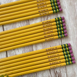 Personalized Ticonderoga Pencils for Back to School