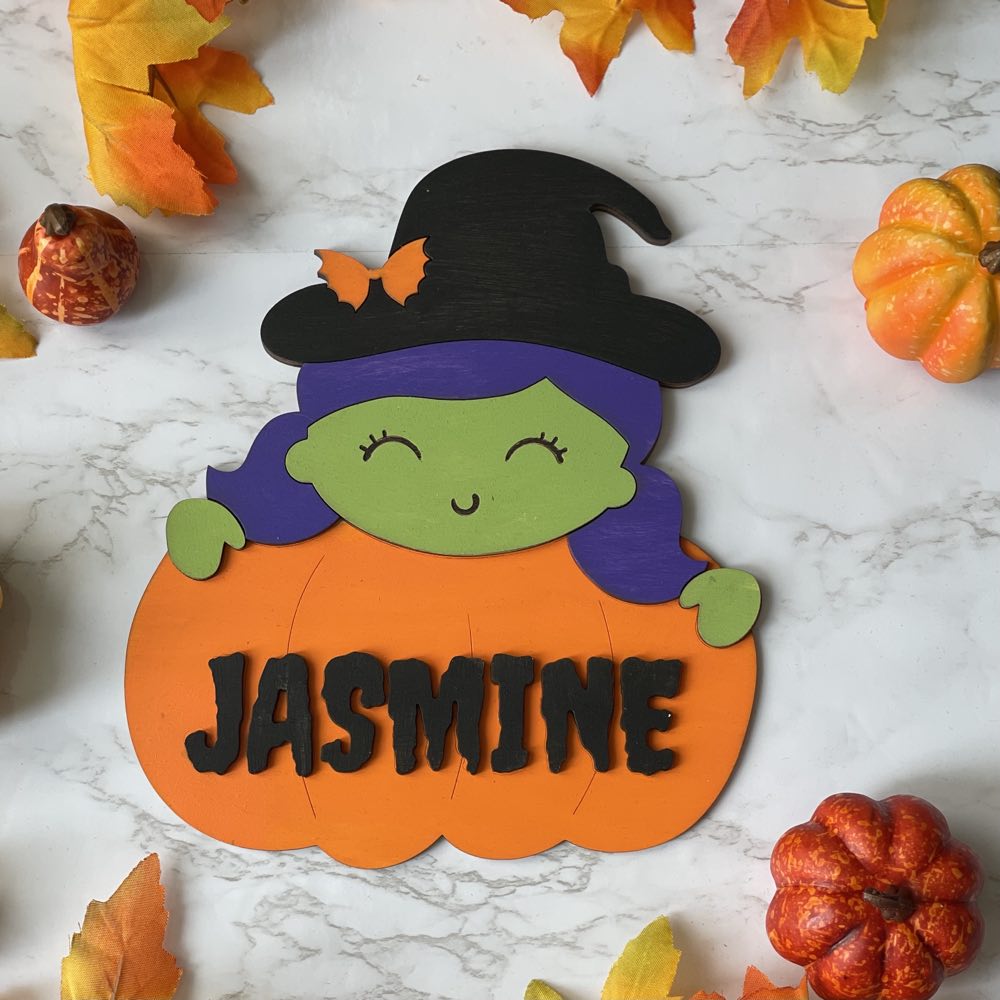 DIY Halloween Pumpkin Decorating Kits for Kids & Adults, Personalized –  Jazzy Jade Designs