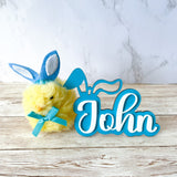 Personalized Easter Basket Name Tags, Custom Easter Basket Tags for Boys and Girls